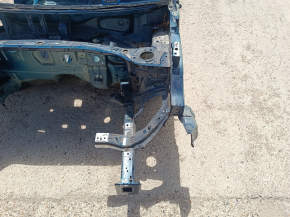 Front left quarter panel of Kia Niro 17-22 HEV on the body, blue