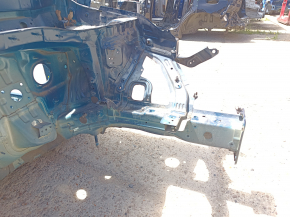 Front left quarter panel of Kia Niro 17-22 HEV on the body, blue