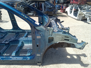 Front right quarter panel of the Kia Niro 17-22 HEV, PHEV on the body, blue