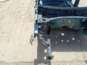 Front right quarter panel of the Kia Niro 17-22 HEV, PHEV on the body, blue
