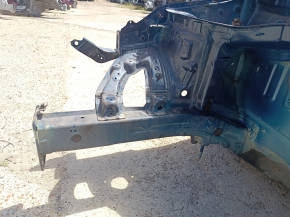 Front right quarter panel of the Kia Niro 17-22 HEV, PHEV on the body, blue