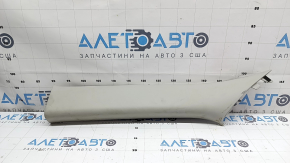 Mitsubishi Outlander 22-26 gray front pillar trim, upper left, dry-cleanable