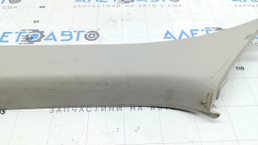 Mitsubishi Outlander 22-26 gray front pillar trim, upper left, dry-cleanable