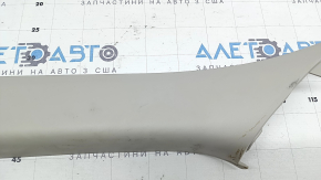 Mitsubishi Outlander 22-26 gray front pillar trim, upper left, dry-cleanable