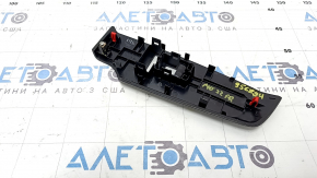 Mitsubishi Outlander 22-26 front right window lift control trim with carbon fiber finish