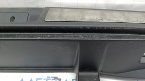 Mitsubishi Outlander 22-26 black trunk opening trim with chrome trim, with a plug for the lock hook, the chrome trim has peeled off, scratches