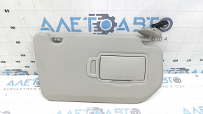 Mitsubishi Outlander 22-26 right visor, gray, without hook, backlit, scratches