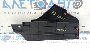 Mitsubishi Outlander 22-26 black, scratched, front right side center console trim