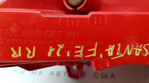 Right rear bumper light Hyundai Santa FE 21-23 connector rear
