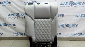 Rear seats, 2nd row, right, Mitsubishi Outlander 22-26 with airbag, black leather combination