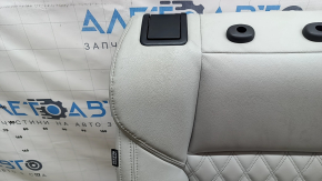 Rear seats, 2nd row, right, Mitsubishi Outlander 22-26 with airbag, black leather combination