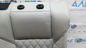 Rear seats, 2nd row, right, Mitsubishi Outlander 22-26 with airbag, black leather combination