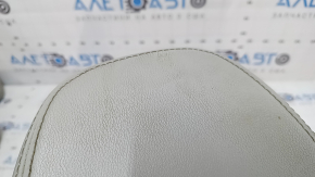 Front right headrest for Mitsubishi Outlander 22-26, gray leather, dry-cleanable