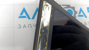 Rear right window, blind glass, Hyundai Santa FE 21-23, tinted, chrome, worn chrome