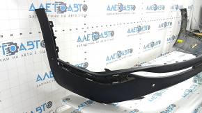 Rear bare bumper, lower part, Hyundai Santa FE 21-23 structure, for parking sensors