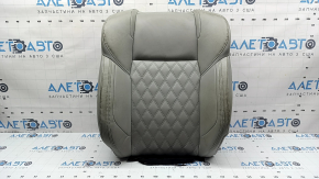 Mitsubishi Outlander 22-26 passenger seat back upholstery, gray leather, heated