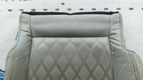 Mitsubishi Outlander 22-26 driver's seat cushion upholstery, gray leather, heated