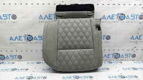Mitsubishi Outlander 22-26 rear seat cushion, 2nd row, right, gray leather, heated