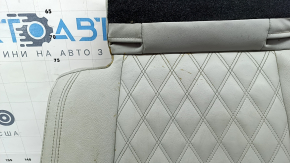 Mitsubishi Outlander 22-26 rear seat cushion, 2nd row, right, gray leather, heated
