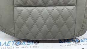 Mitsubishi Outlander 22-26 rear seat cushion, 2nd row, right, gray leather, heated