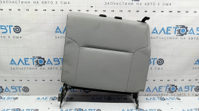 Rear seats, 3rd row, Mitsubishi Outlander 22-26, gray leather, needs cleaning, wrinkled