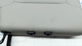 Rear seats, 3rd row, Mitsubishi Outlander 22-26, gray leather, needs cleaning, wrinkled