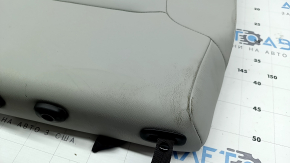 Mitsubishi Outlander 22-26 rear seat backrest, 3rd row, right, gray leather, with frame, dry-cleanable
