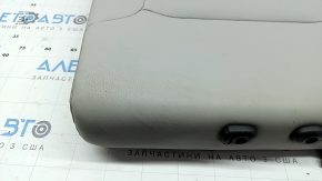 Mitsubishi Outlander 22-26 rear seat backrest, 3rd row, right, gray leather, with frame, dry-cleanable