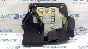 Mitsubishi Outlander 22-26 rear seat cushion, 3rd row, right, gray leather, with frame, dry-cleanable