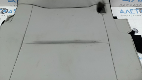 Mitsubishi Outlander 22-26 rear seat cushion, 3rd row, right, gray leather, with frame, dry-cleanable