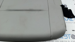 Mitsubishi Outlander 22-26 rear seat cushion, 3rd row, right, gray leather, with frame, dry-cleanable