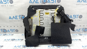 Rear seat cushion, 3rd row, left, Mitsubishi Outlander 22-26, gray leather, with frame, dry-cleanable