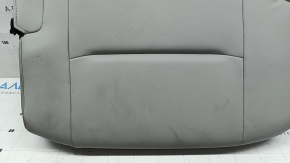 Rear seat cushion, 3rd row, left, Mitsubishi Outlander 22-26, gray leather, with frame, dry-cleanable