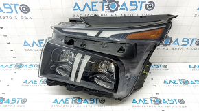 Hyundai Santa FE 21-23 Full LED front left headlight assembly, with mountings and trim, bumpers