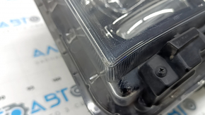 Hyundai Santa FE 21-23 Full LED front left headlight assembly, with mountings and trim, bumpers