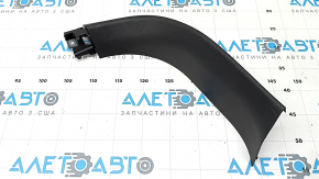 Left tailgate trim for Hyundai Santa FE 19-23, black, broken fastener
