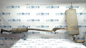 Exhaust manifold assembly with barrel for Mitsubishi Outlander 22-23 2.5 AWD, after repair
