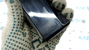 Rear left roof lining for Hyundai Santa FE 19-23 under roof rail and sunroof, glossy black, worn