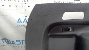 Left arch trim for Mitsubishi Outlander 22-26, black, without a light, without hooks, without a rear row folding handle and cable, cracked, scratches, needs dry cleaning