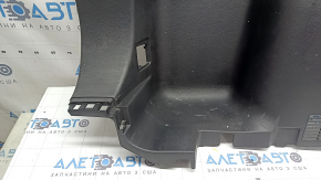 Left arch trim for Mitsubishi Outlander 22-26, black, without a light, without hooks, without a rear row folding handle and cable, cracked, scratches, needs dry cleaning