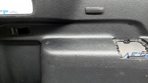 Left arch trim for Mitsubishi Outlander 22-26, black, without a light, without hooks, without a rear row folding handle and cable, cracked, scratches, needs dry cleaning