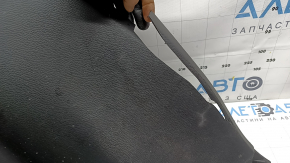 Left arch trim for Mitsubishi Outlander 22-26, black, without a light, without hooks, without a rear row folding handle and cable, cracked, scratches, needs dry cleaning