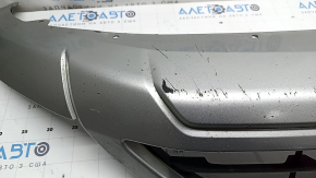 Mitsubishi Outlander 22-26 front bumper lip, graphite with gray, broken mount, scratches