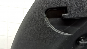 Left arch trim for Hyundai Santa FE 21-23, black, for subwoofer and speaker, Harman Kardon, broken mount, scratches, scuffs, crack