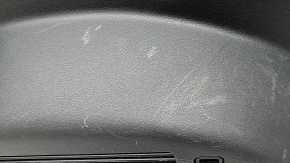 Left arch trim for Hyundai Santa FE 21-23, black, for subwoofer and speaker, Harman Kardon, broken mount, scratches, scuffs, crack