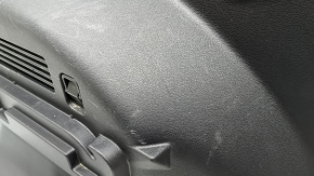 Left arch trim for Hyundai Santa FE 21-23, black, for subwoofer and speaker, Harman Kardon, broken mount, scratches, scuffs, crack