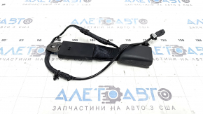 Rear seat belt latch, 3rd row, left, Mitsubishi Outlander 22-26, black