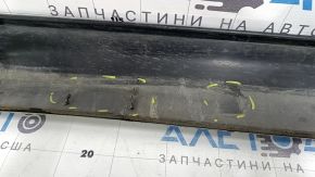 Mitsubishi Outlander 22-26 silver lower front left door trim, broken fasteners, scratches