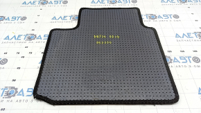 Set of fabric floor mats for Mitsubishi Outlander 22-26 black, 3 rows, for cleaning