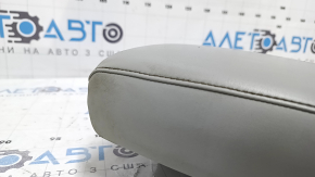 Mitsubishi Outlander 22-26 armrest, gray leather, scratched, needs dry cleaning, broken fasteners